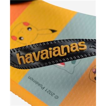 Tongs et espadrilles sportswear Havaianas Kids Top Pokemon Orange Citrus Taille 35-36