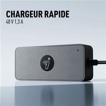 Chargeur Rapide 60V Pour Trottinette Super OX - Fiche 3 Pin, Intelligent