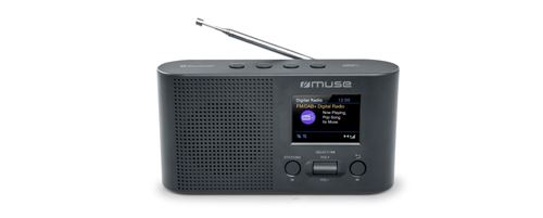 Radio-réveil Muse M-112 DBT Noir
