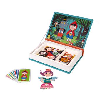 Jeu éducatif magnétique Janod Magneti'book Contes