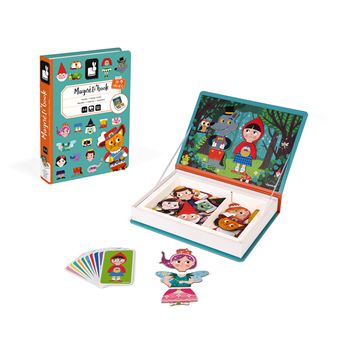 Jeu éducatif magnétique Janod Magneti'book Contes