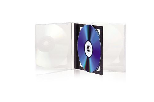 Rangement CD / DVD Pearl 10 boîtiers doubles pour Blu-Ray