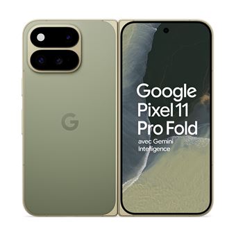 Smartphone Google Pixel 11 Pro Fold 6.73" OLED 5G Double nano SIM 512 Go Olive - 1