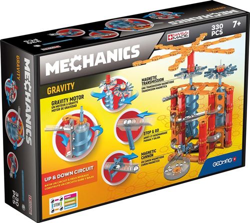 Jeu de construction de 330 pièces Geomag Gravity