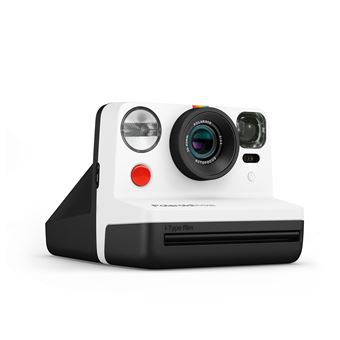 Polaroid Now - appareil photo instantané i-Type - noir et blalnc