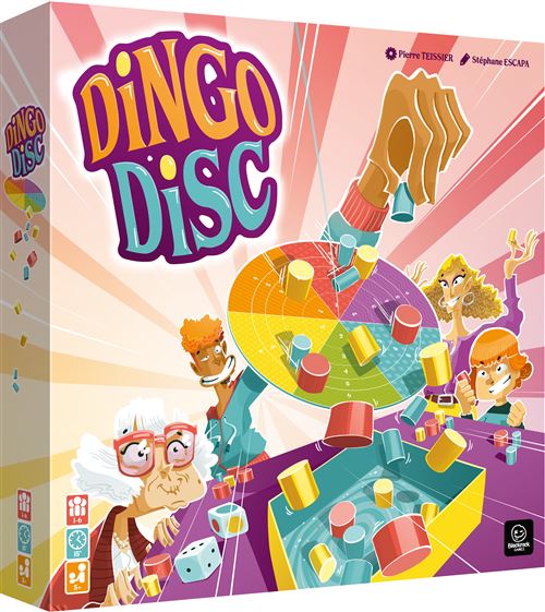 Jeu d’ambiance Blackrock Games Dingo Disc Edition 2025