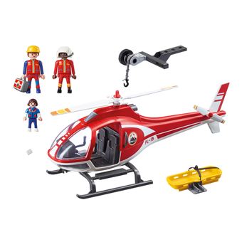 playmobil secouriste montagne helicoptere