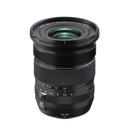 Objectif Hybride Fujifilm XF 10-24mm f/4 R OIS WR Noir
