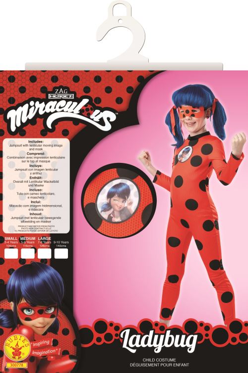 Déguisement Rubie's France Tikki Ladybug Miraculous Taille XL