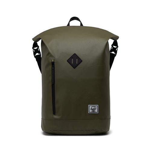 Sac a dos Weather Resistant Roll Top Backpack kaki