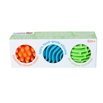 Jeu d'éveil Tomy Sensory Rollers 3 balles