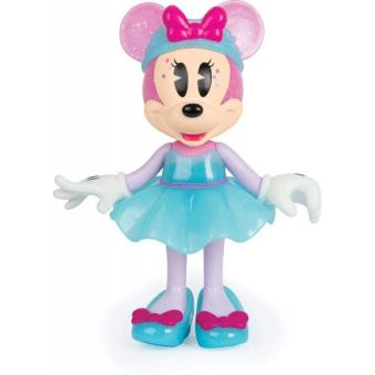 Figurine Minnie Fashionista Licorne Arc en ciel 15 cm avec 2 tenues complètes et accessoires