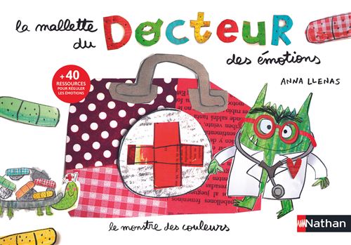 NATHAN la Mallette du Docteur des Emotions Education Positive Monstres des Couleurs Coffret d'Activités Originales Apprendre à Gérer Ses émotions A partir de - vue 4