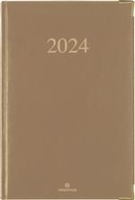 Agenda civil semainier Oberthur 2024 25 FSC Kiev Taupe