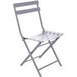 Chaise de jardin Hespéride Pliable Greensboro Gris Quartz