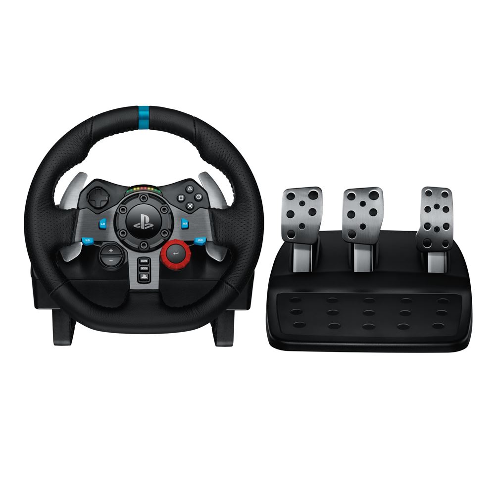Volant gaming Logitech G29 Driving Force pour PS5 PS4 PC et Mac Noir
