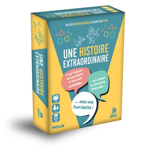Jeu d’ambiance Moon Editions Une Histoire Extraordinaire - Moon Editions