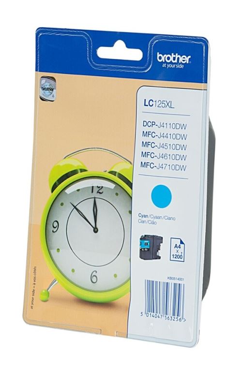 BROTHER Cartouche LC-125XL - Cyan - XL