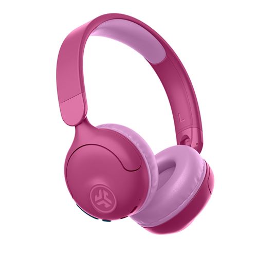 Casque supra-auriculaire filaire pour enfant jlab JBuddies Pop Rose