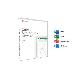 Office Famille et Petite Entreprise 2019 1 PC ou Mac