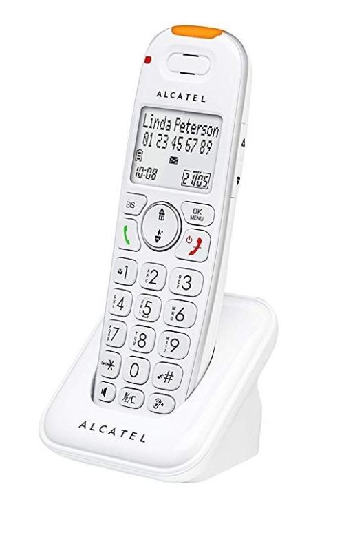 Combiné supplémentaire Alcatel XL 650 Blanc