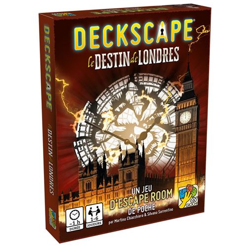 Jeu de société Abysse Corp Deckscape Le destin de Londres
