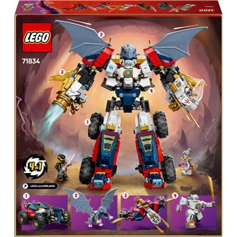 LEGO® Ninjago® 71834 Le robot ultra combo de Zane - Lego - Achat