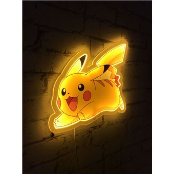 Lampe Murale Pikachu Teknofun Pokemon Led Style Neon Produits Bebes Fnac