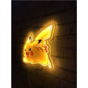 Lampe Murale Pikachu Teknofun Pokémon LED Style Néon