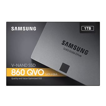 Samsung 860 QVO Harde Schijf Zwart - Fnac.be - Interne SSD