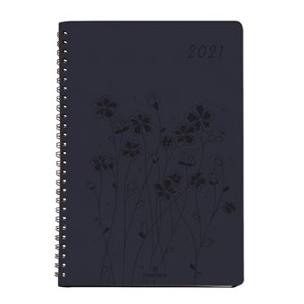 Agenda Semainier Oberthur Primrose spiralé 25 Modèle aléatoire