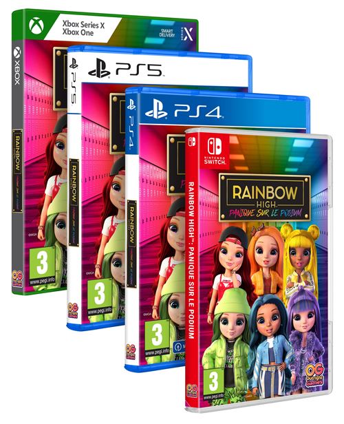 Rainbow High Panique sur le Podium Nintendo Switch - Jeux vidéo - Achat &  prix
