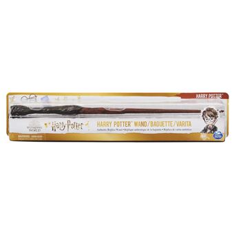 WDKXCN Baguette Magique De Dumbledore – 37 Cm, Résine Et Acier, Coffret Cadeau Avec Collier, Carte De Sort Et Ticket De Parking