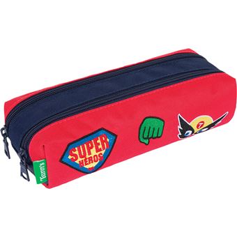 Trousse Double Tann's Tristan Rouge et Bleu Marine