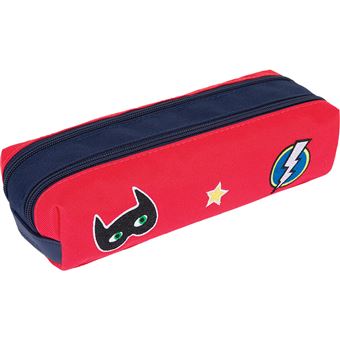 Trousse Double Tann's Tristan Rouge et Bleu Marine Trousse