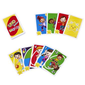 Jeu classique Mattel Uno Junior Move