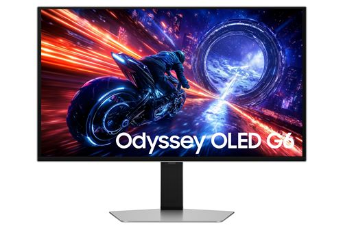 Ecran PC Gaming Samsung Odyssey G6 LS27FG602SUXEN 27 500 Hz QHD Argent