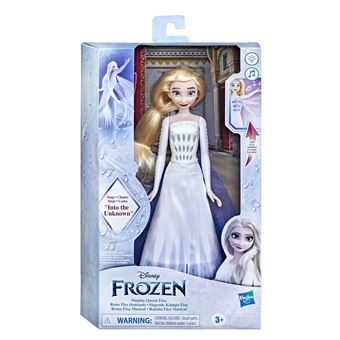 Princesse Disney - Reine Des Neiges - Poupee Elsa Chantante - Poupées  Mannequins - 3 Ans Et + à Prix Carrefour