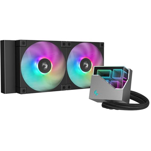 Deep Cool Noir Kit Watercooling Deepcool Lt240 Argb