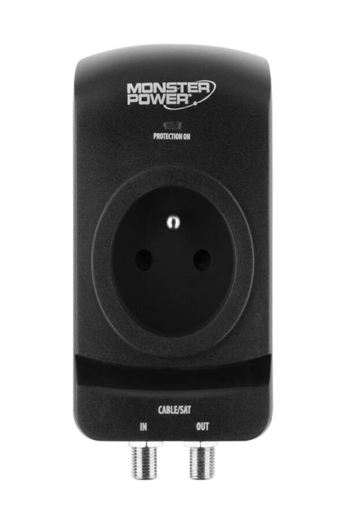 Prise parafoudre Monster Cable Extreme Power 100A Noir