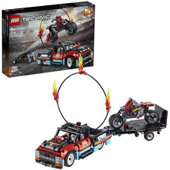 LEGO® Technic 42106 Le spectacle de cascades du camion et de la moto