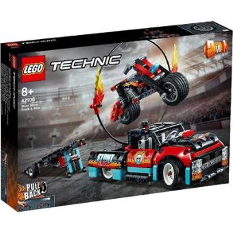 LEGO® Technic 42106 Le spectacle de cascades du camion et de la moto