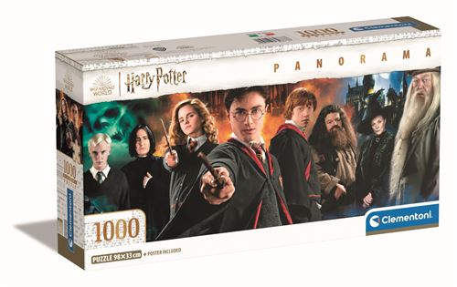 Puzzle 1000 pièces Clementoni Panorama Harry Potter État correct - Clementoni reconditionné disponible sur Fnac