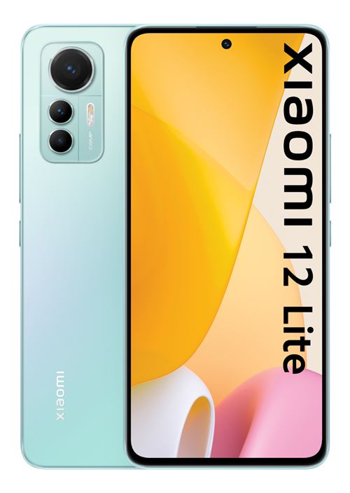 Smartphone Xiaomi 12 Lite 6,55 5G Double nano SIM 128 Go Vert
