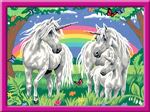 Kit créatif Ravensburger Grand Format Numéro d'art Au Pays des licornes