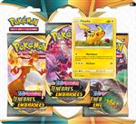 Pack 3 boosters Pokémon Epée et Bouclier Ténèbres embrassés Modèle aléatoire