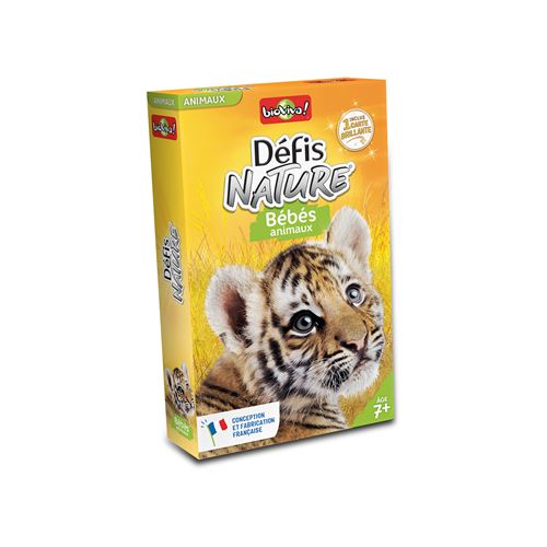 Boite de Jeu classique Bioviva Défis Nature Bébés animaux