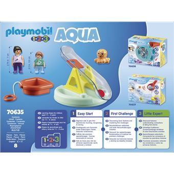 Playmobil 70635 Ilot avec toboggan aquatique