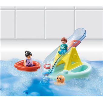 Playmobil 70635 Ilot avec toboggan aquatique