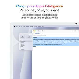 Apple iMac 24" écran retina Verre nano-texturé 4,5K 256Go SSD 16Go RAM Puce M4 CPU 10 coeur GPU 10 cœurs Argent